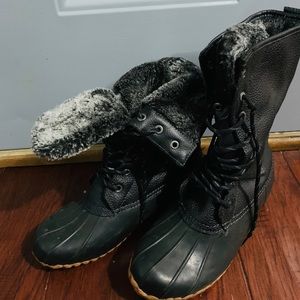 Sporto Delmar leather duck boot